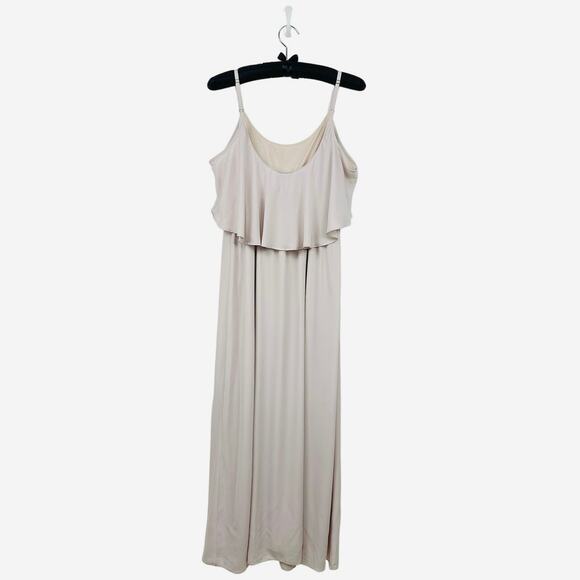 Show Me Your Mumu Caitlin Ruffle Maxi Dress Size L - Picture 2 of 2